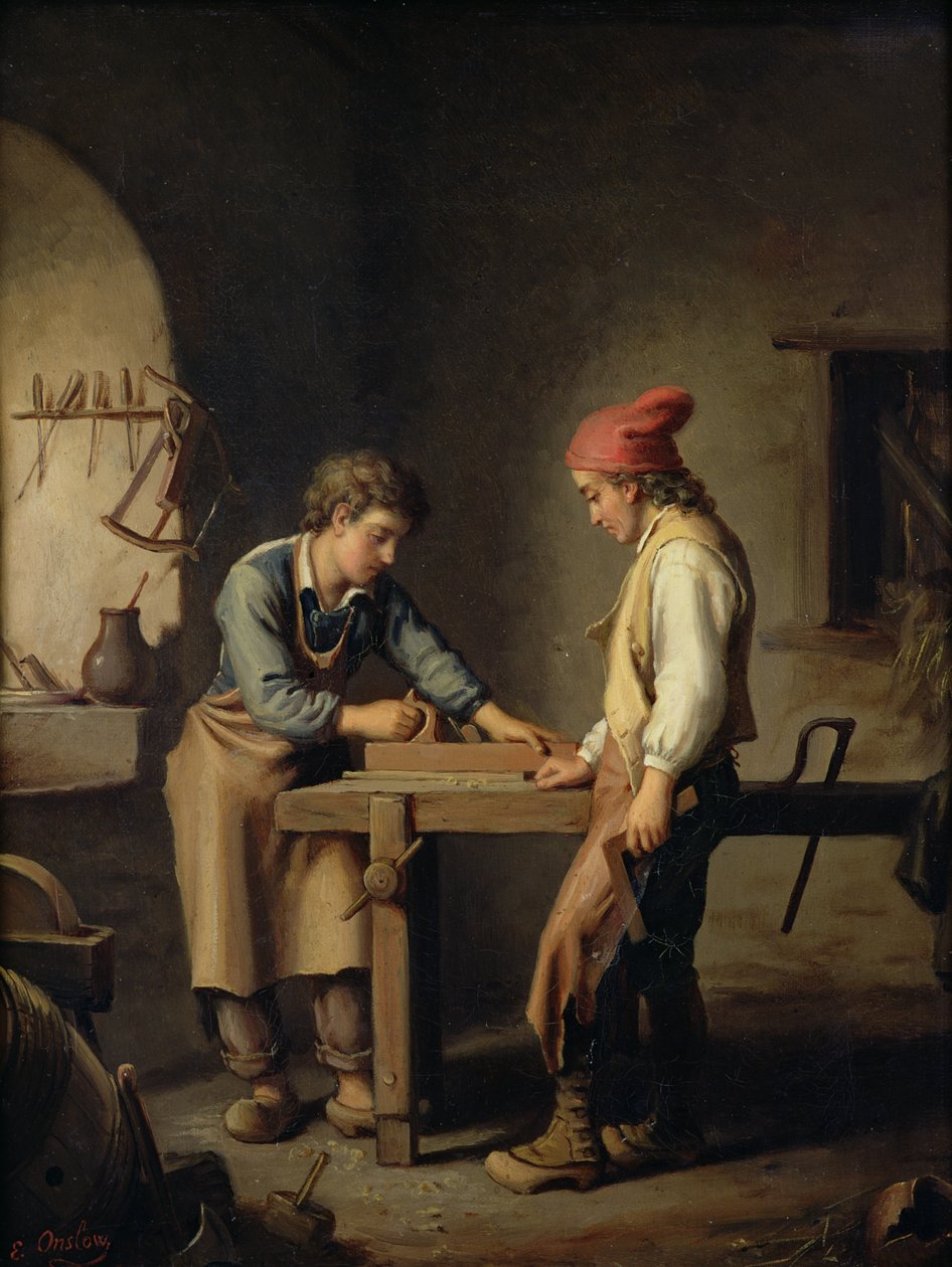 The Young Apprentice, before 1903 by Edouard Amable Onslow