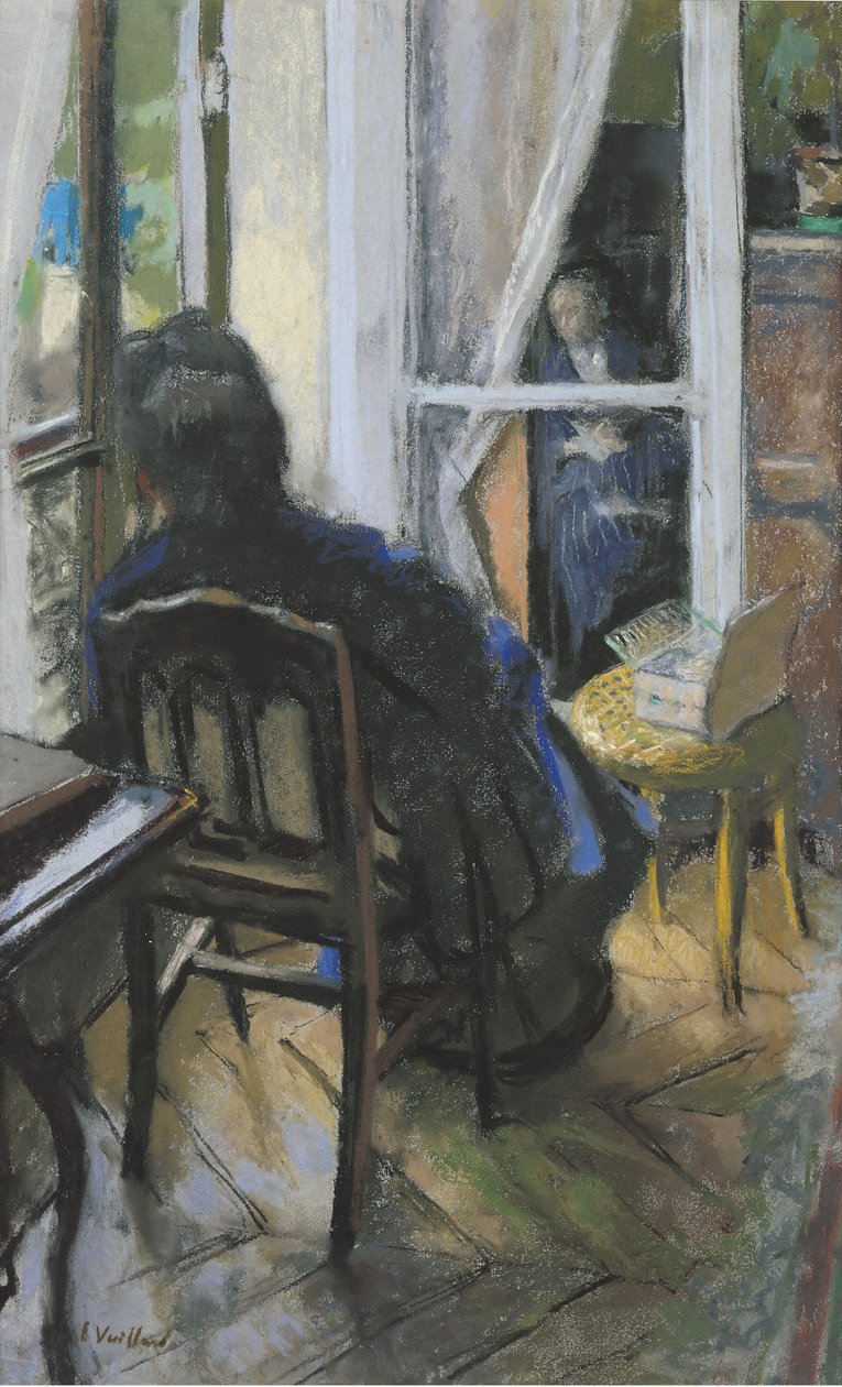 At the Window by Edouard Vuillard