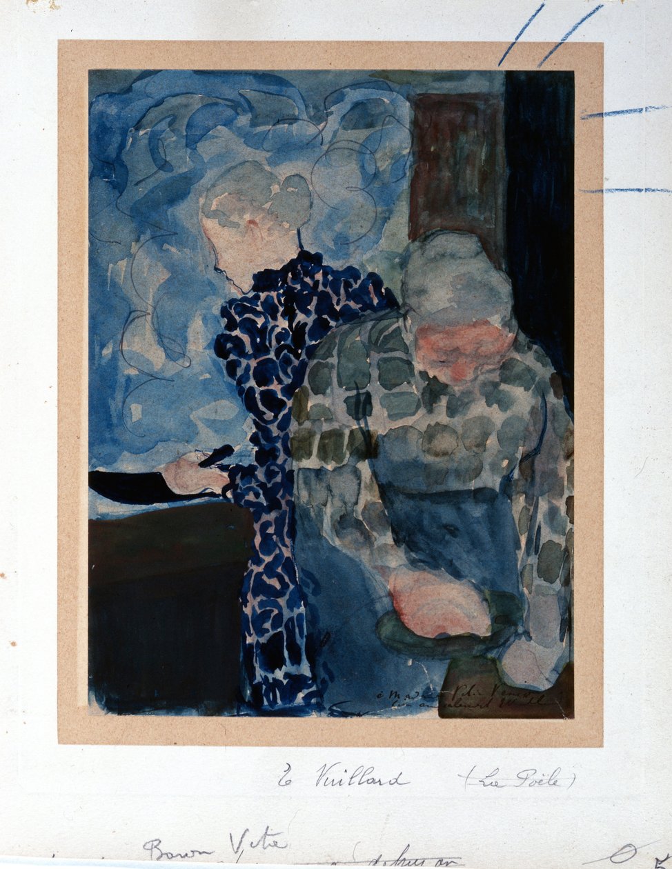 Two Women in Interior by Edouard Vuillard