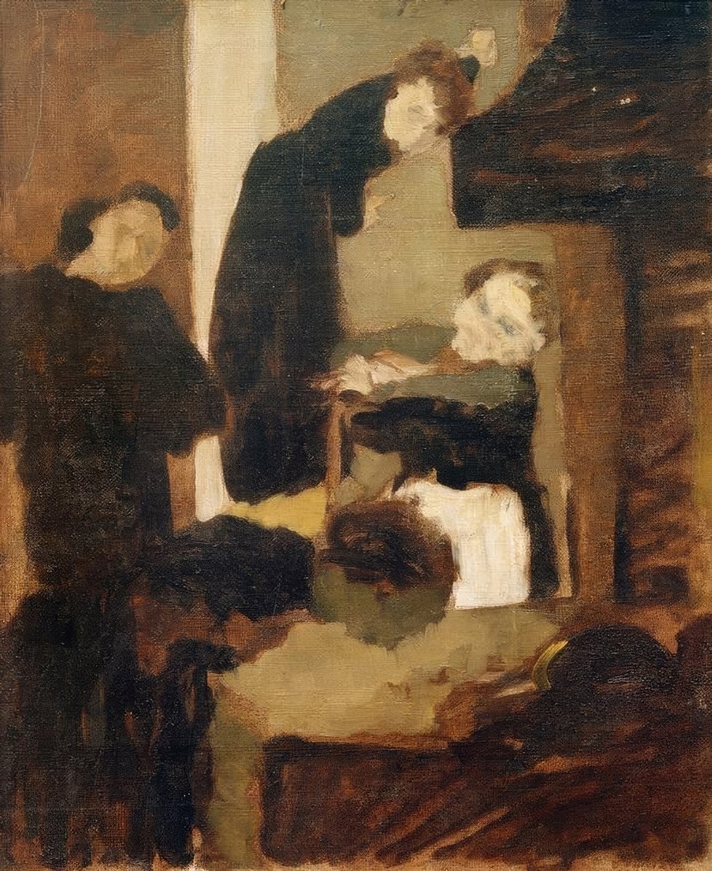 Madame Vuillard and Her Workers by Edouard Vuillard