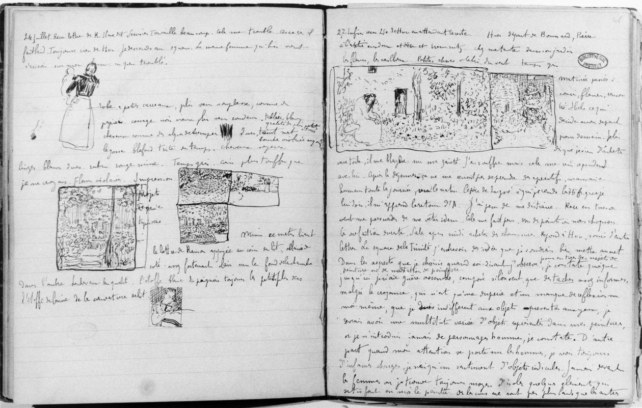 Pages from Edouard Vuillard