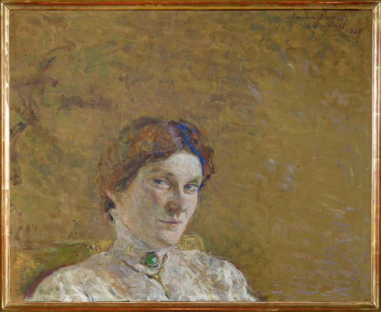Portrait of Suzanne Desprez by Edouard Vuillard