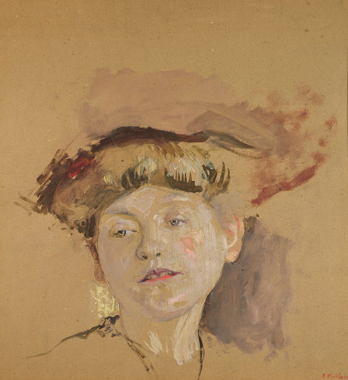 The Blonde Model by Edouard Vuillard