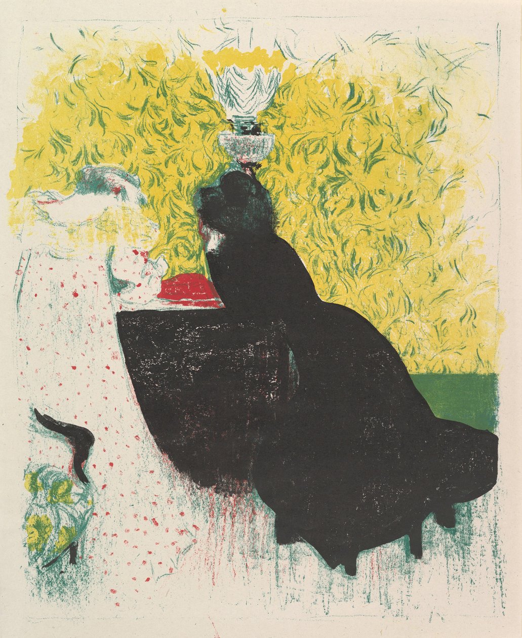 The Two Stepsisters (from the series Landscapes and Interiors) by Edouard Vuillard