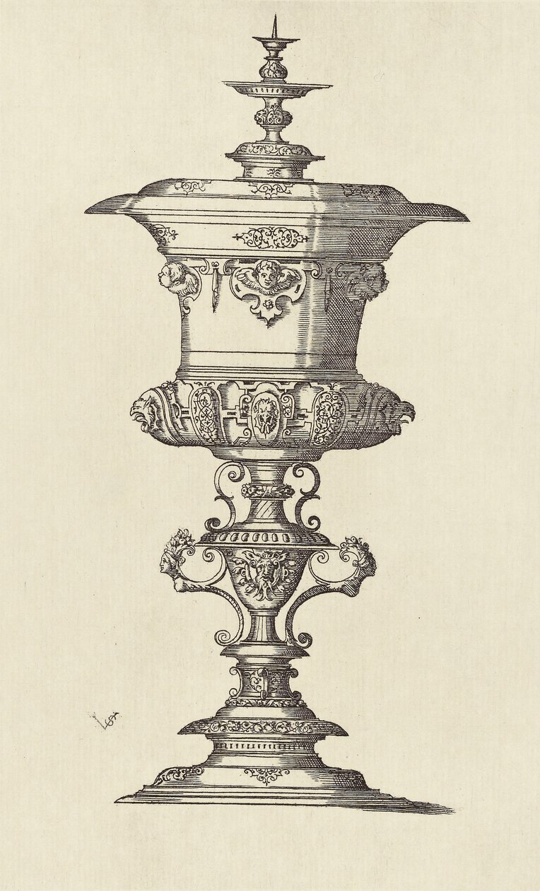 Design by Virgil Solis by Édouard Baldus