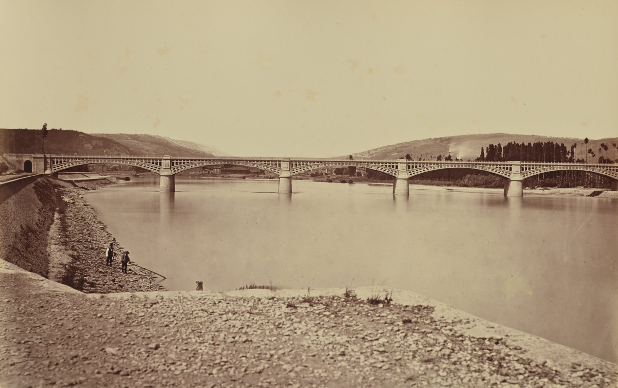 Givors. Viaduct by Édouard Baldus