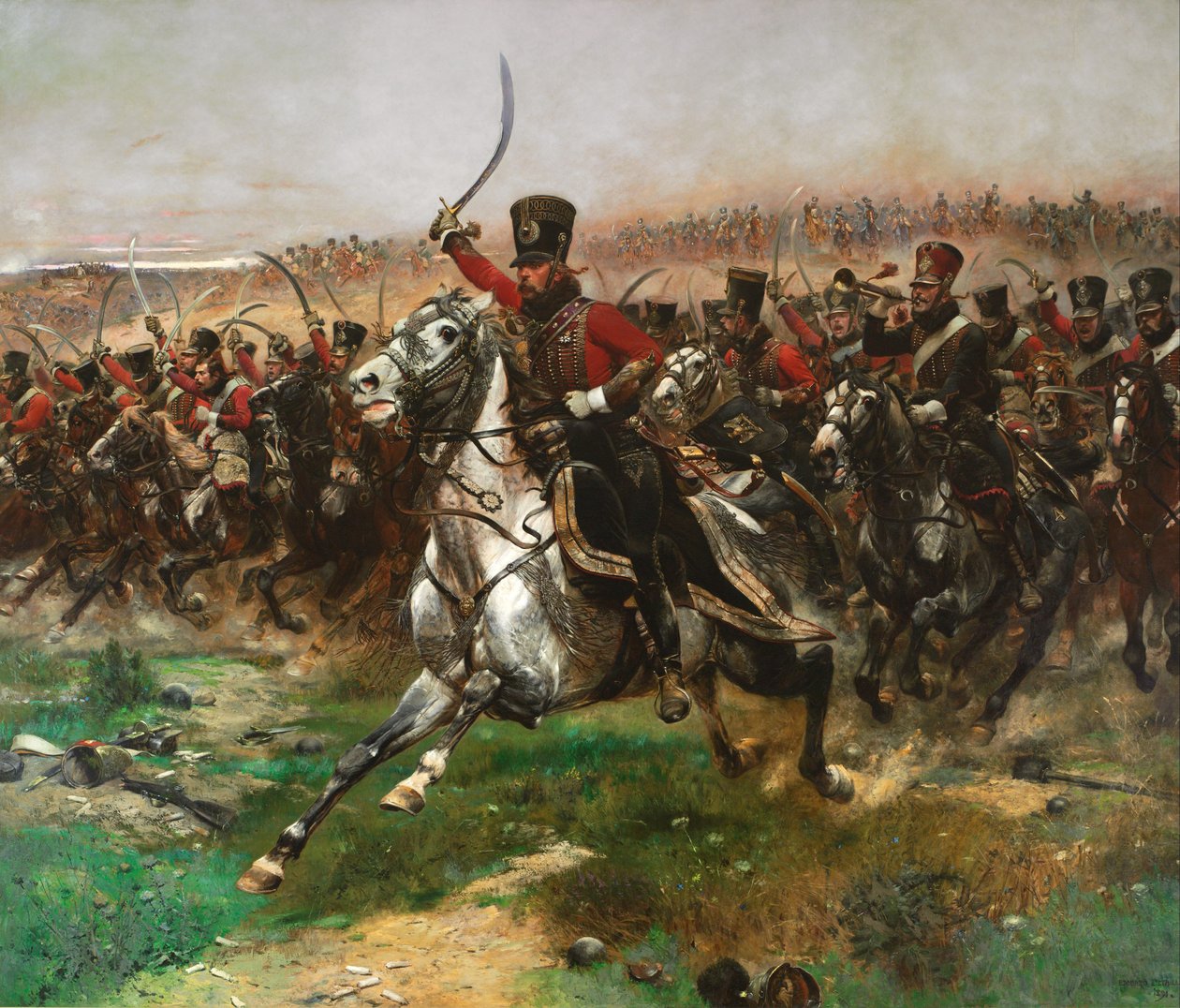 Long Live the Emperor! by Edouard Detaille
