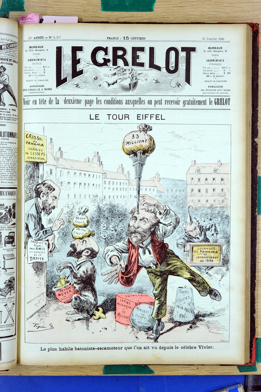 Cover of Le Grelot by Edouard Guillaumin Pepin