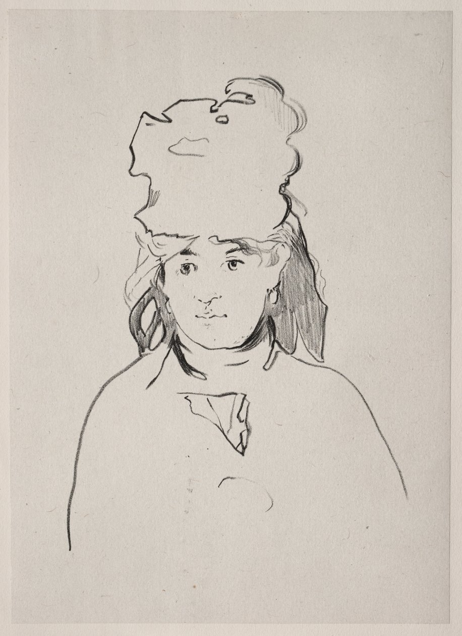 Berthe Morisot by Édouard Manet