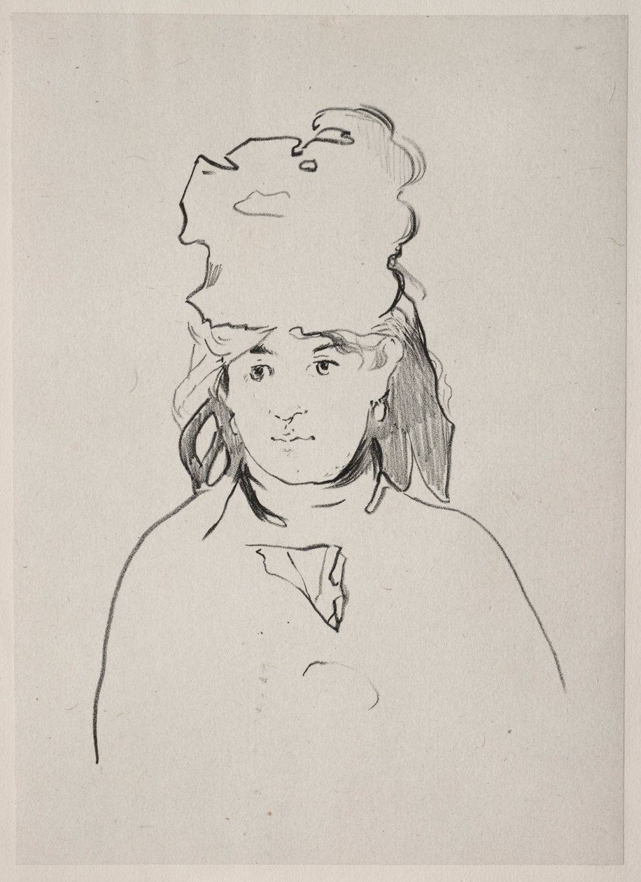 Berthe Morisot by Édouard Manet