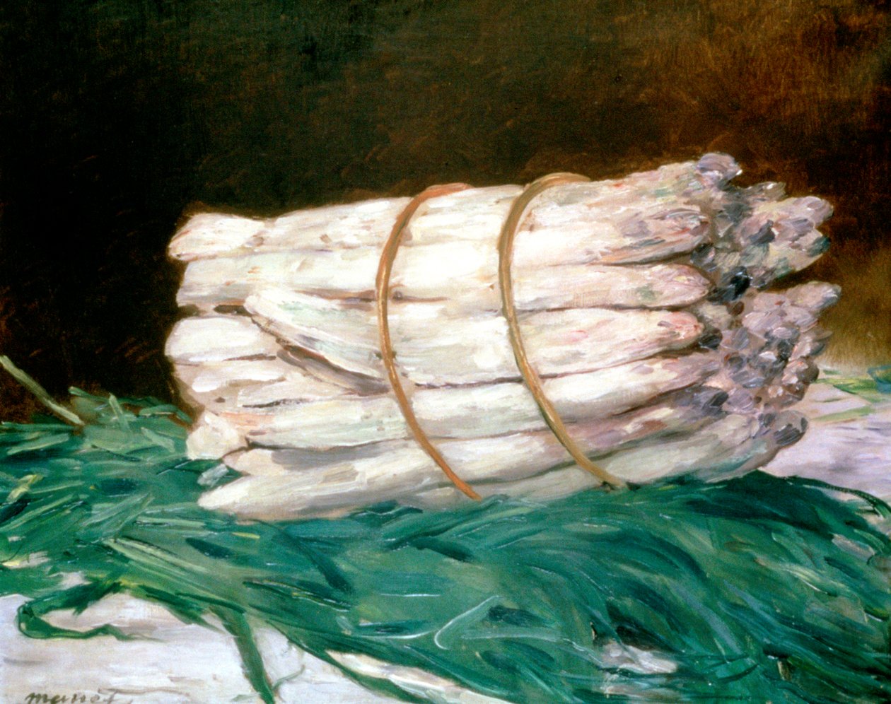 Bundle of Asparagus by Édouard Manet