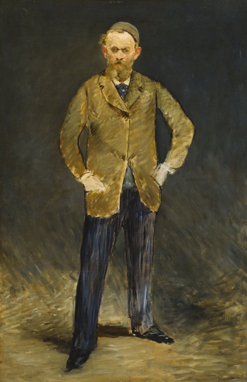 Self-Portrait with Hat by Édouard Manet