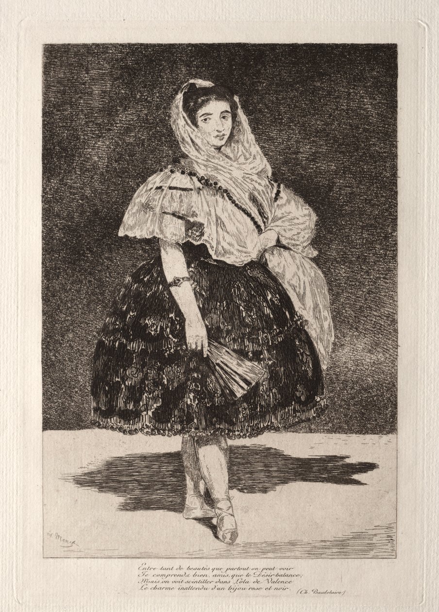 Lola de Valence by Édouard Manet