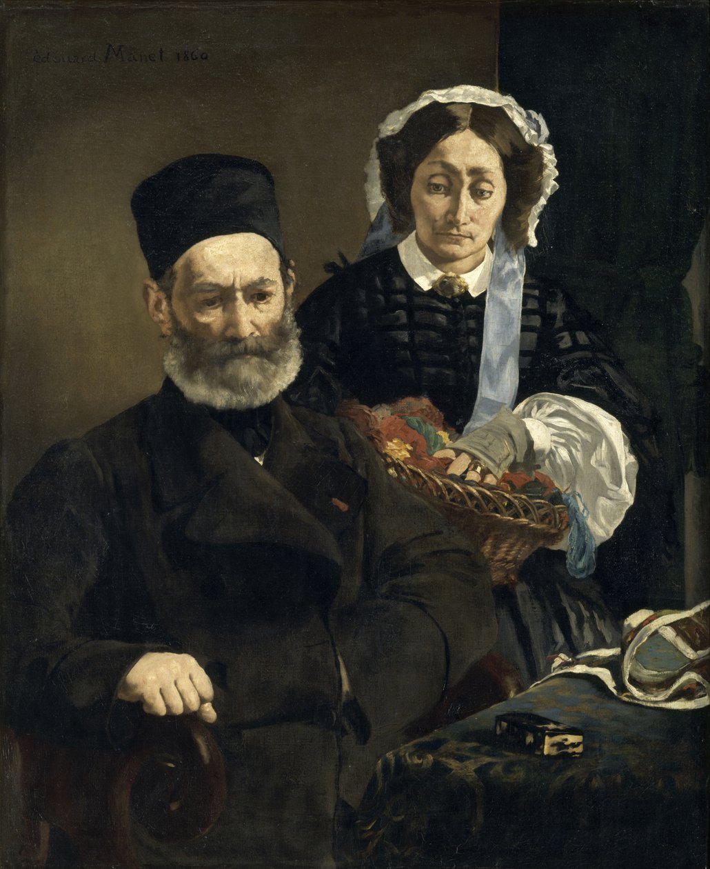 Monsieur and Madame Auguste Manet by Édouard Manet