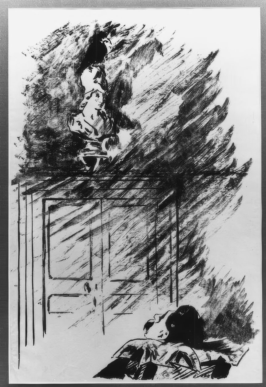Sit on the Pallas Bust... by Édouard Manet