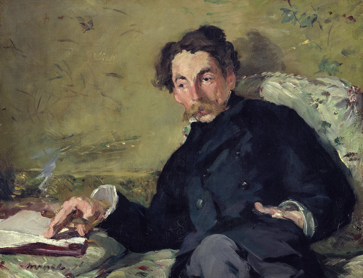 Stephane Mallarme by Édouard Manet