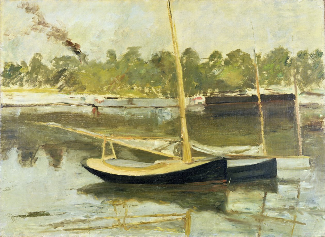 Study of a Boat at Argenteuil by Édouard Manet