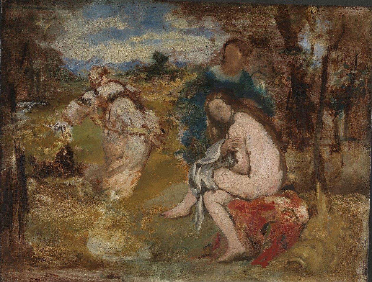 Surprised Nymph by Édouard Manet