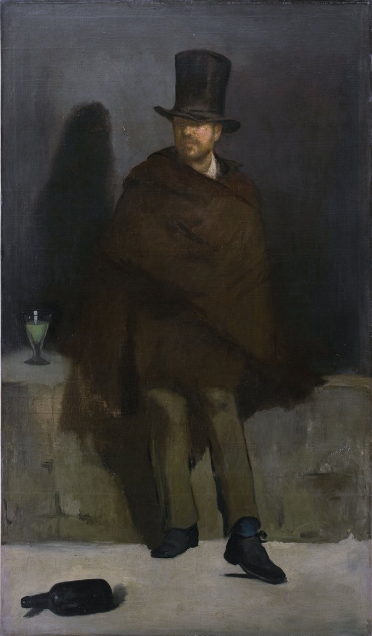 The Absinthe Drinker by Édouard Manet