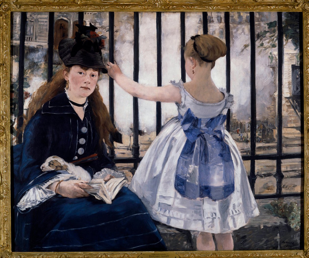 The railway by Édouard Manet