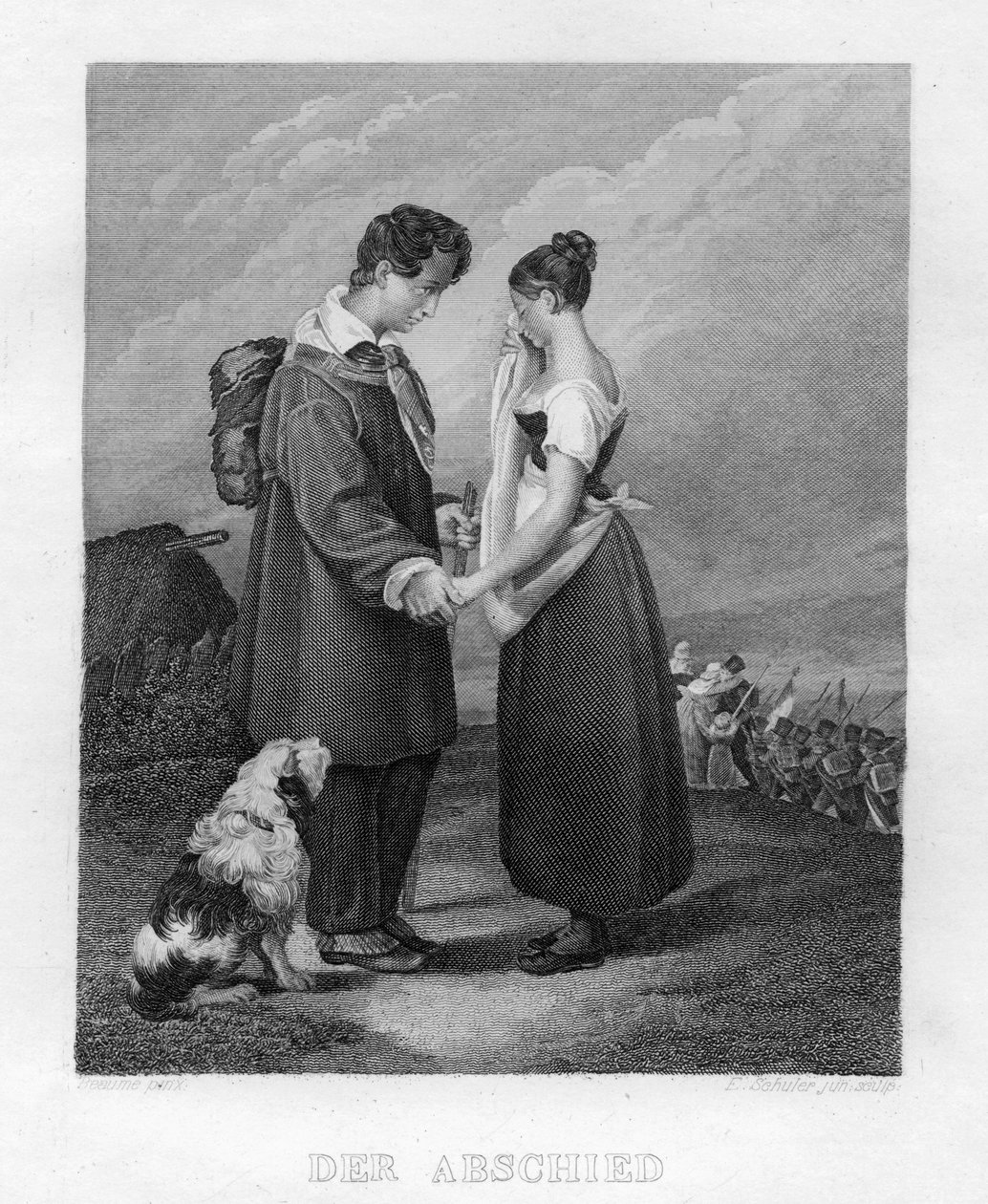 The Farewell by Edouard Schuler