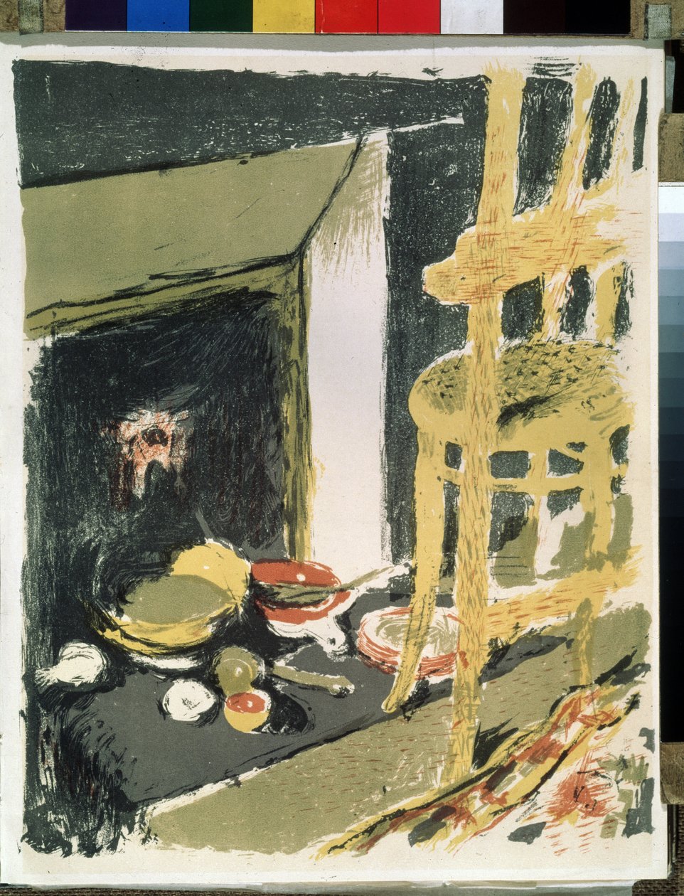 At the Hearth of the Home by Edouard Vuillard