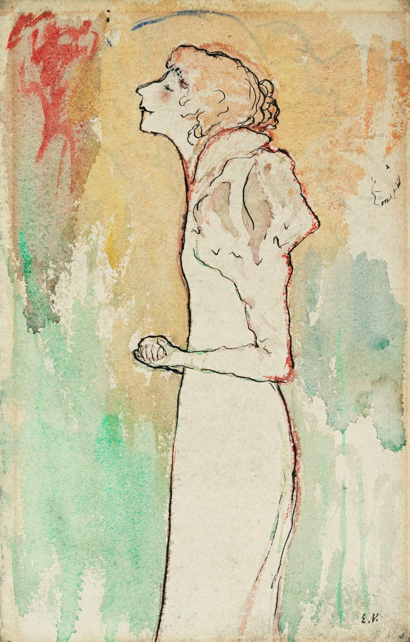 Chanteuse by Edouard Vuillard