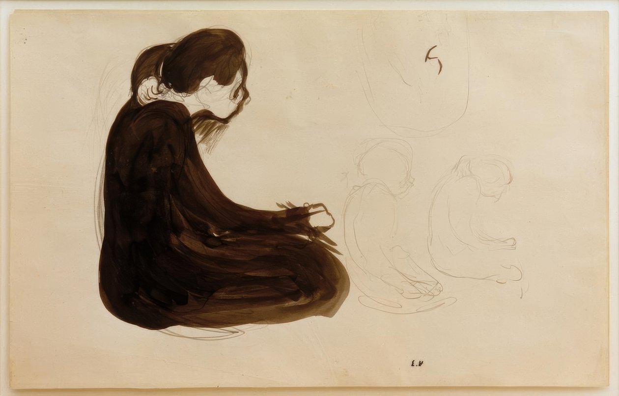 Seated Woman by Edouard Vuillard