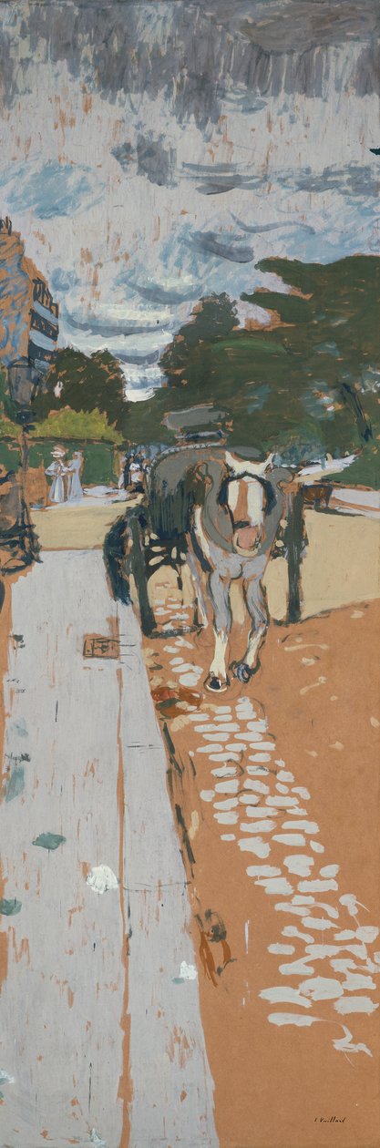 The Watering Cart by Edouard Vuillard