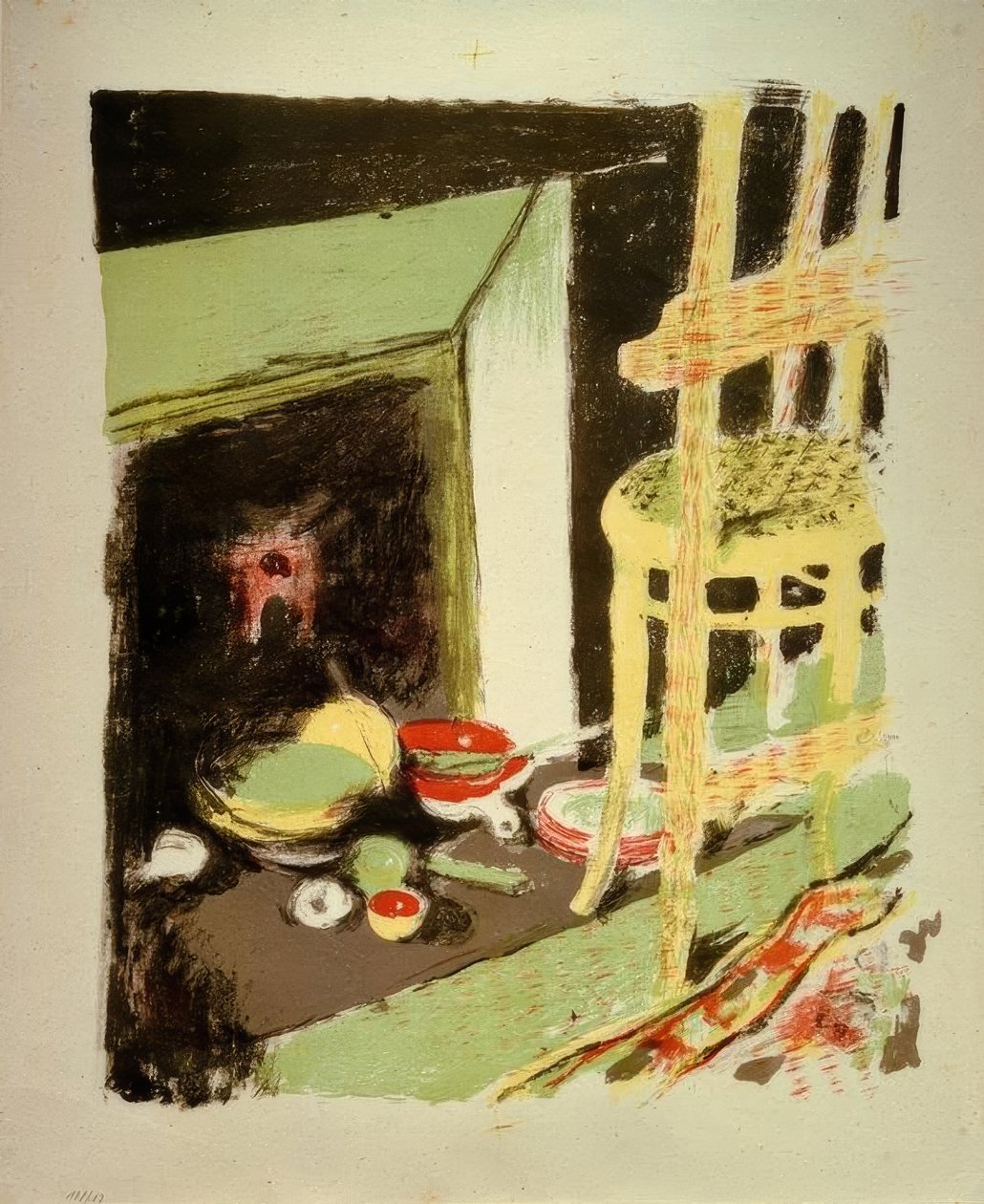 The Hearth by Edouard Vuillard