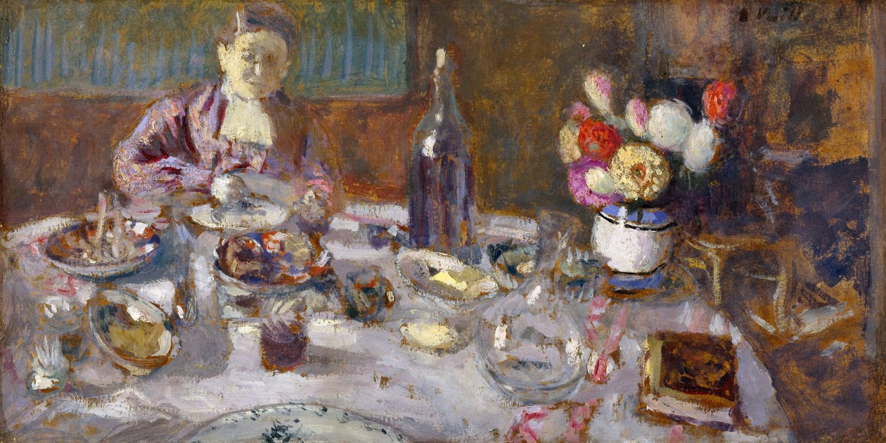 Luncheon by Edouard Vuillard