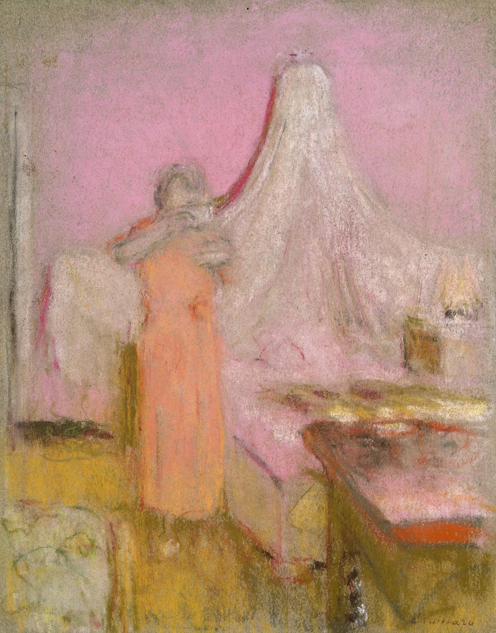 The Morning Cup of Tea by Edouard Vuillard