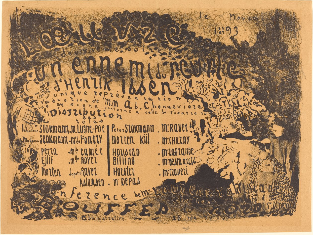 An Enemy of the People by Edouard Vuillard