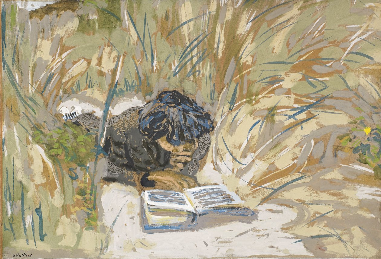 Woman Reading, c.1909 by Edouard Vuillard
