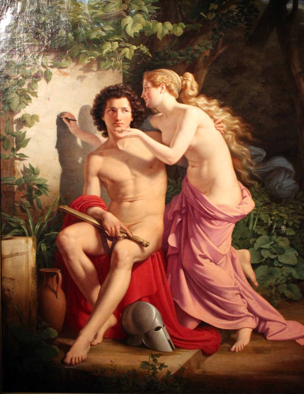 The Invention of Painting by Eduard Daege