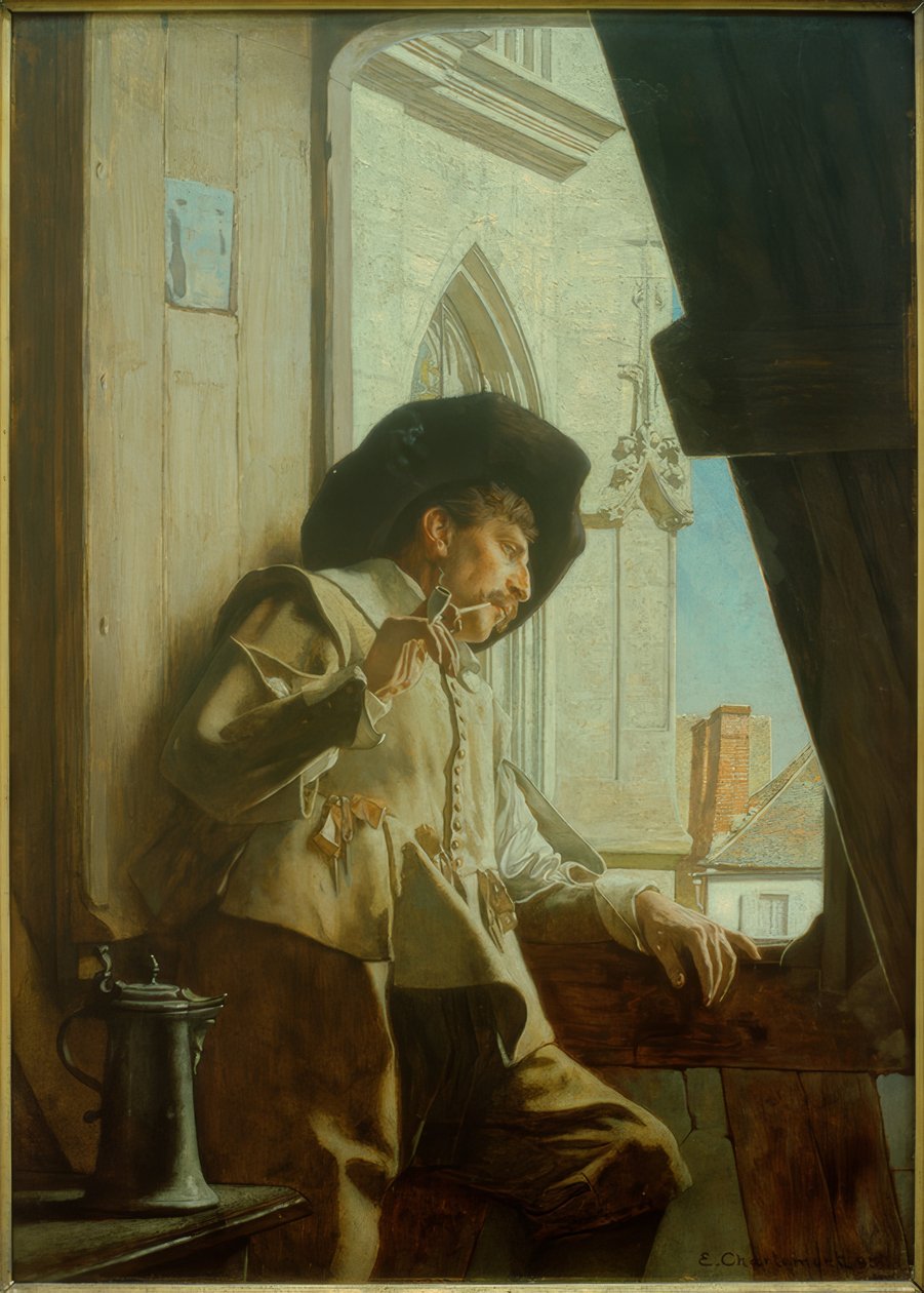 In the Attic Room by Eduard Charlemont