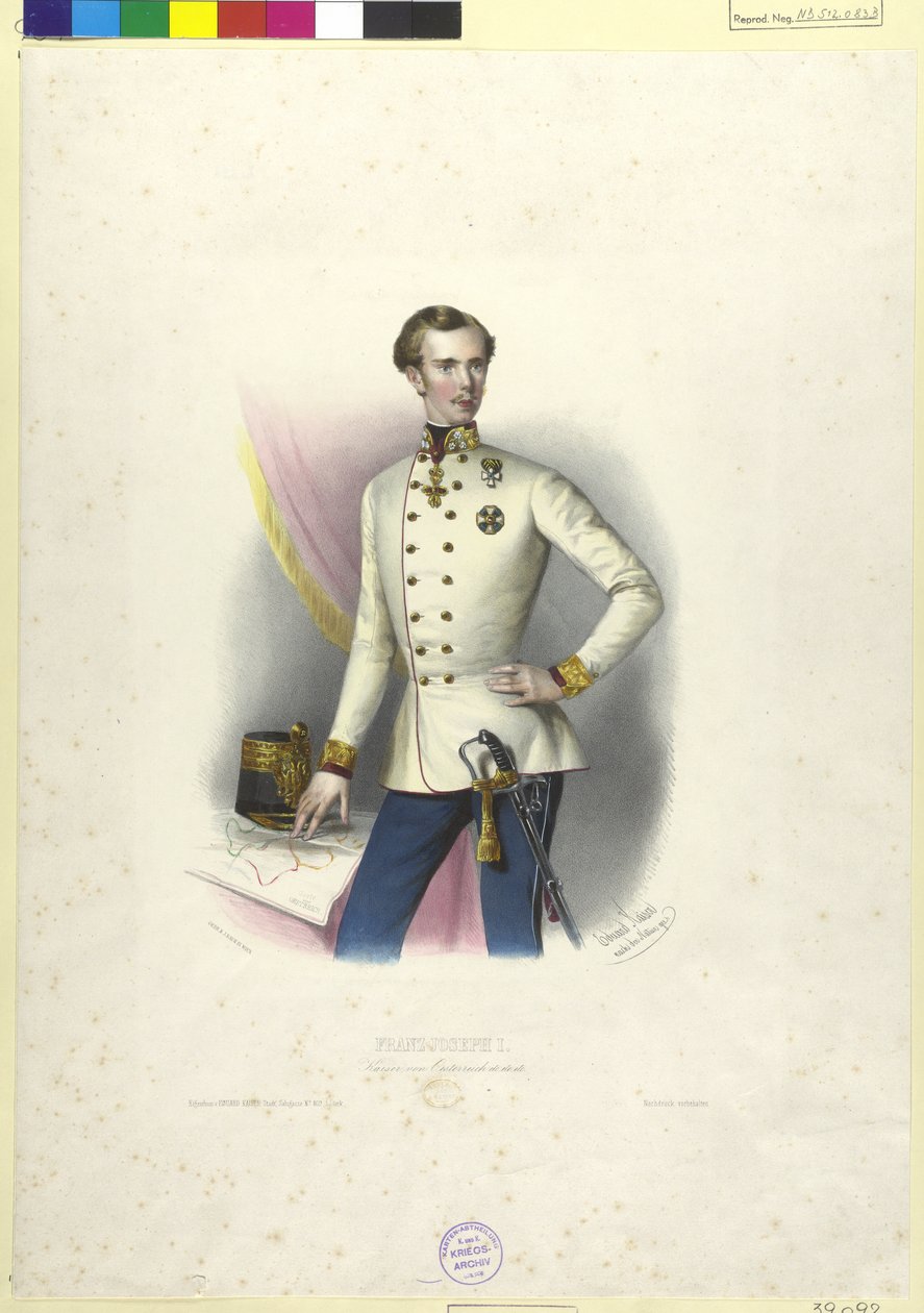 Emperor Franz Joseph I of Austria by Eduard Kaiser