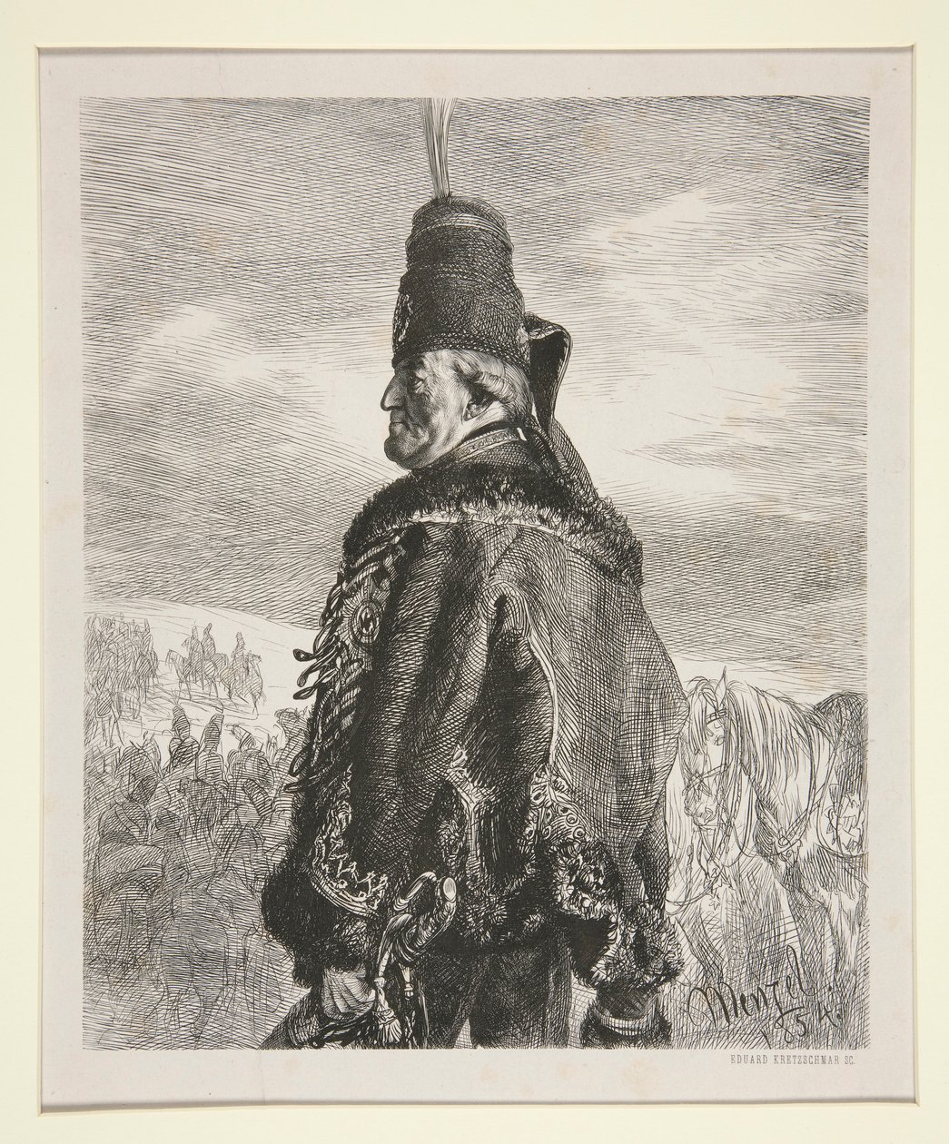 Portrait of Belling by Eduard Kretzschmar