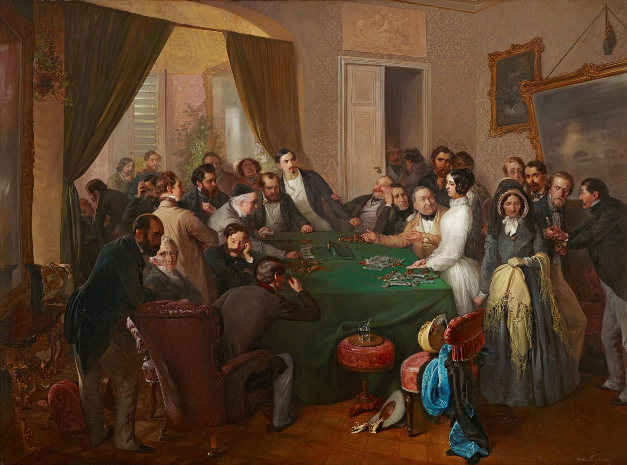 Va Banque (Gambling) by Eduard Swoboda