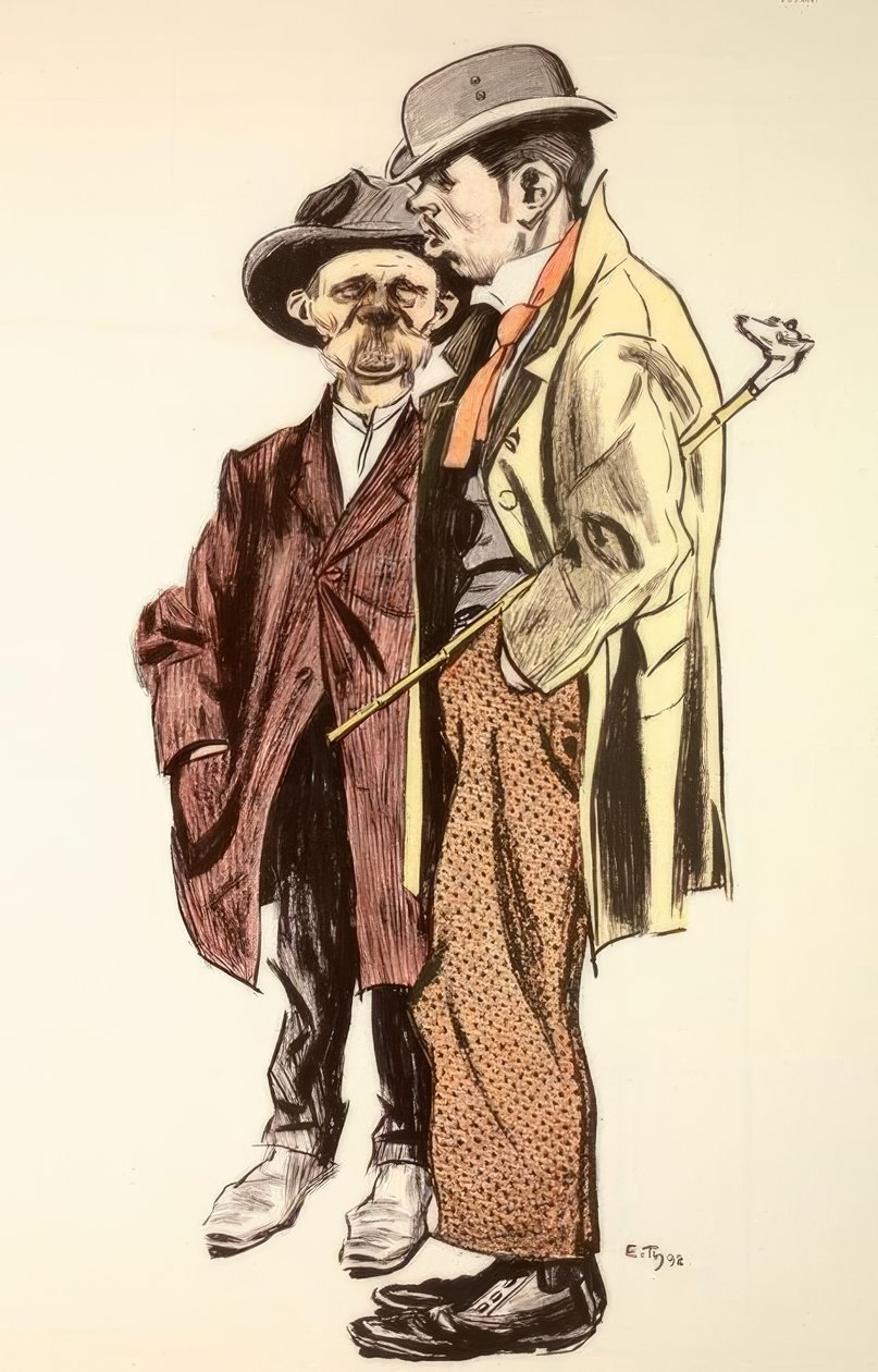 The Upstart by Eduard Thöny