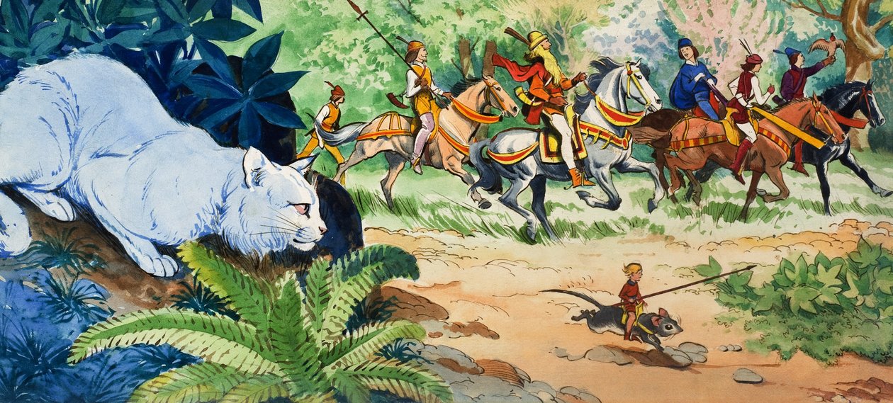 Tom Thumb Out Hunting by Eduardo Teixeira Coelho