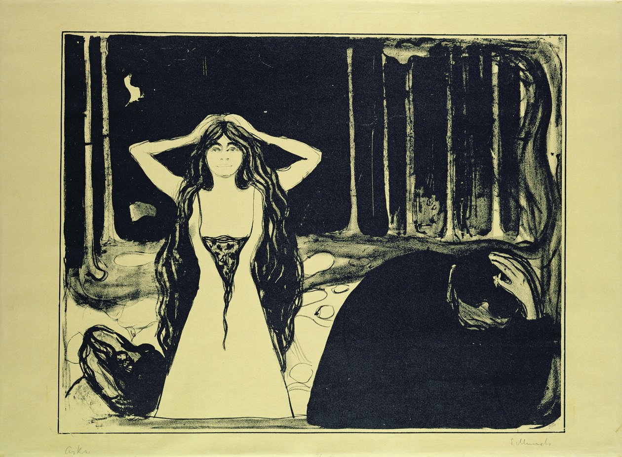 Ashes (After the Fall) by Edvard Munch