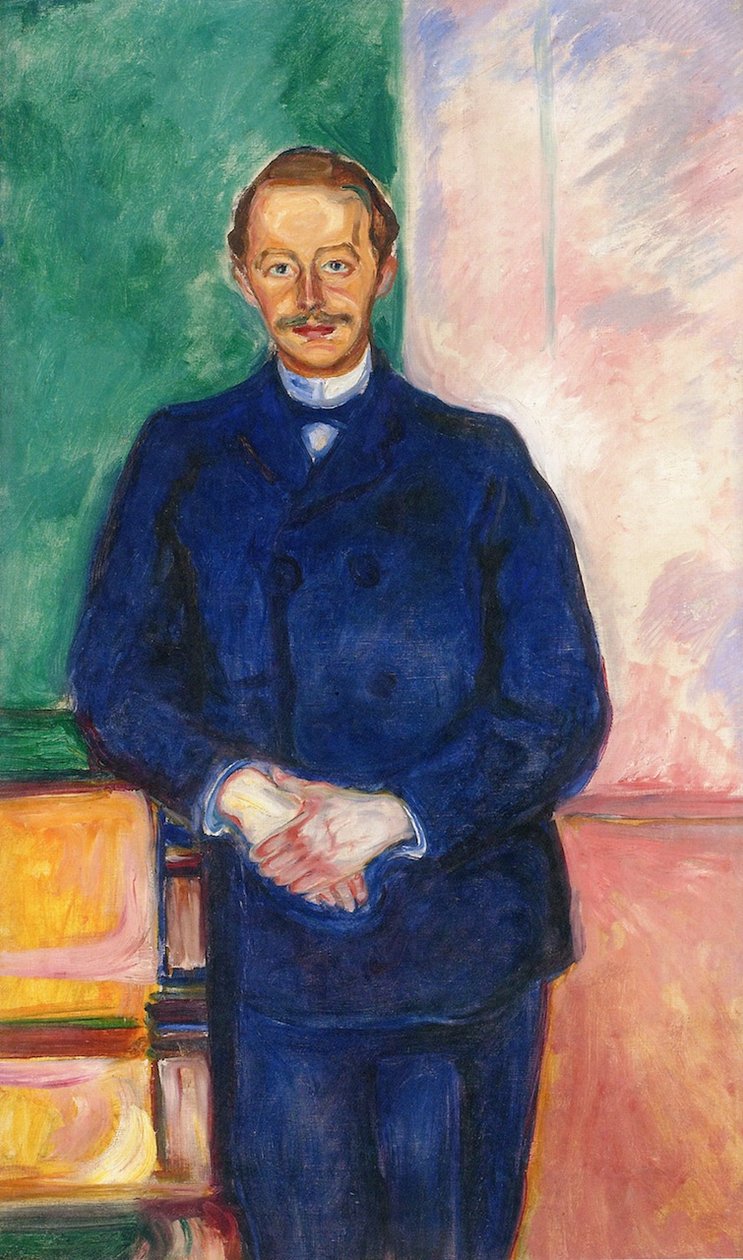 Dr. Max Linde in Sailing Suit by Edvard Munch