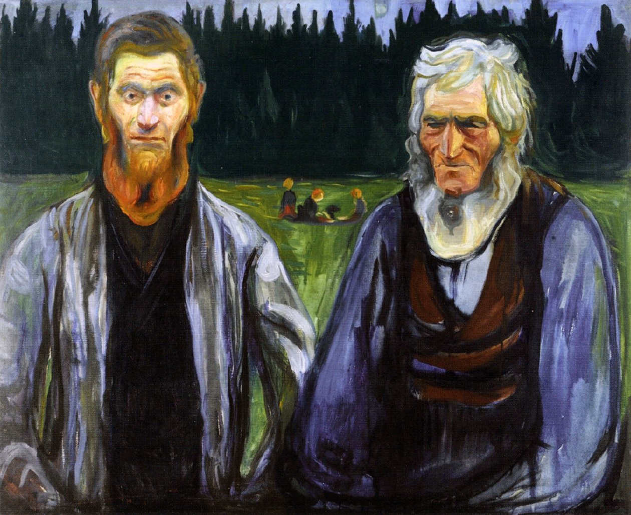 Father and Son by Edvard Munch
