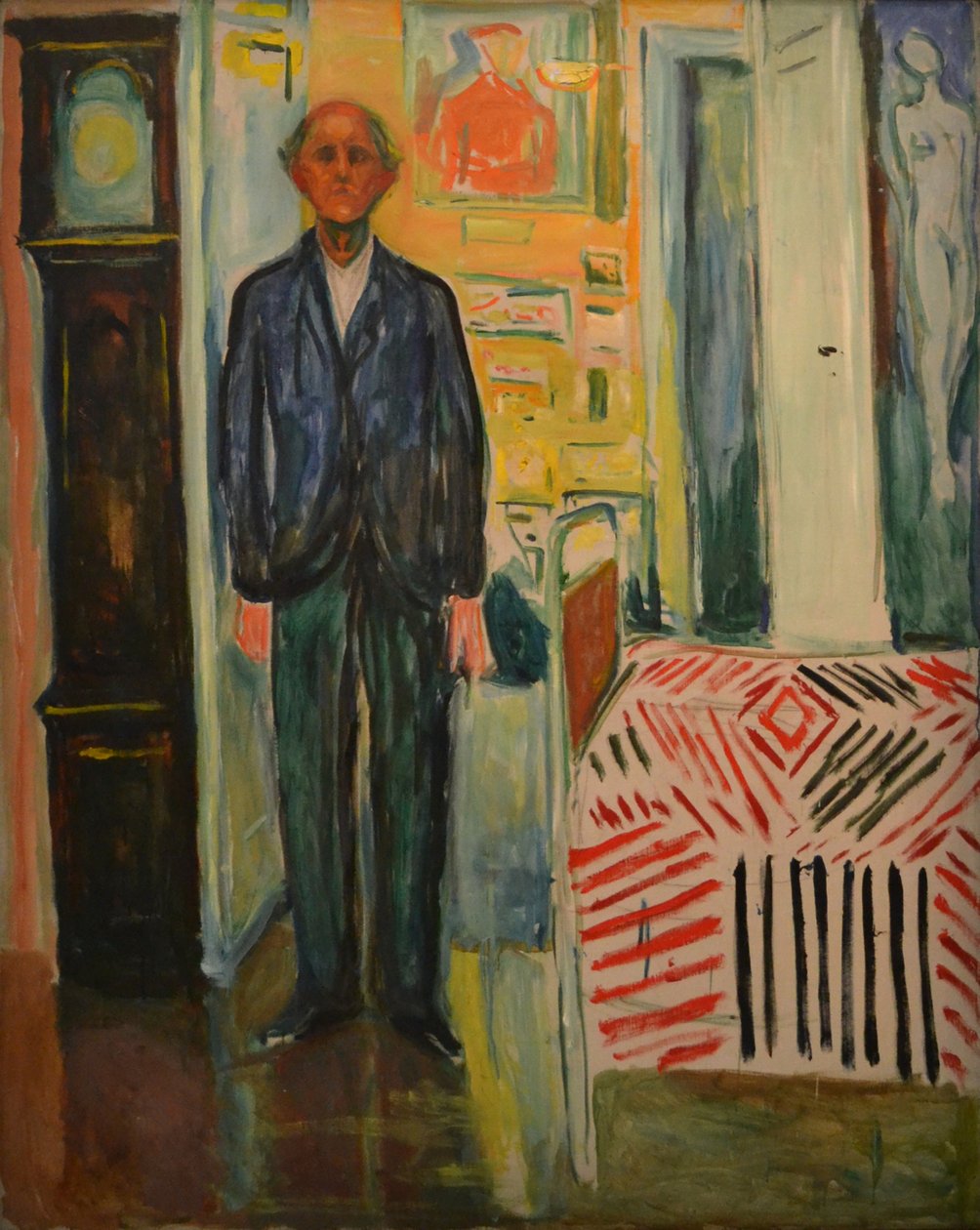 Between the Clock and the Bed by Edvard Munch