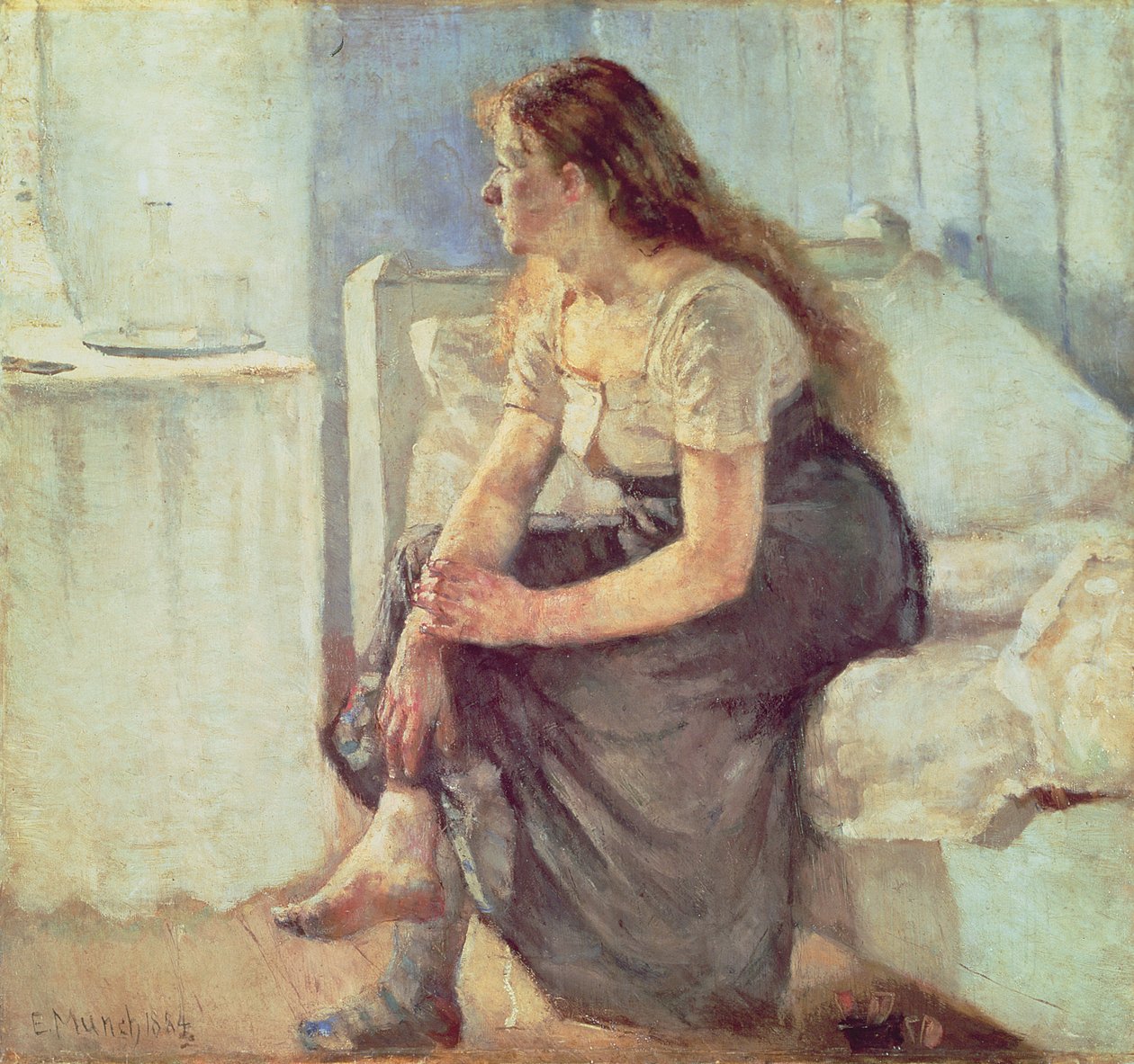 Morning by Edvard Munch