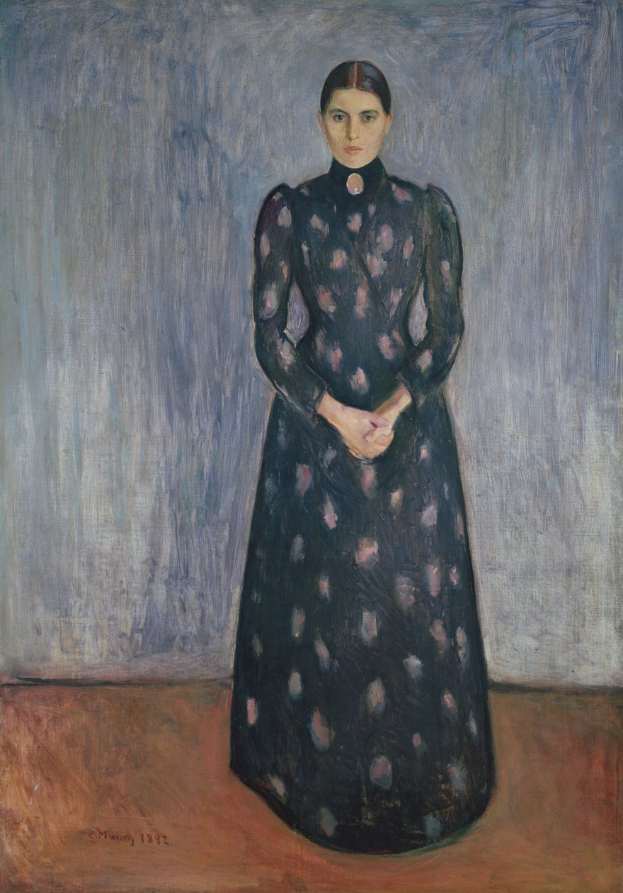 Portrait of Inger Munch by Edvard Munch