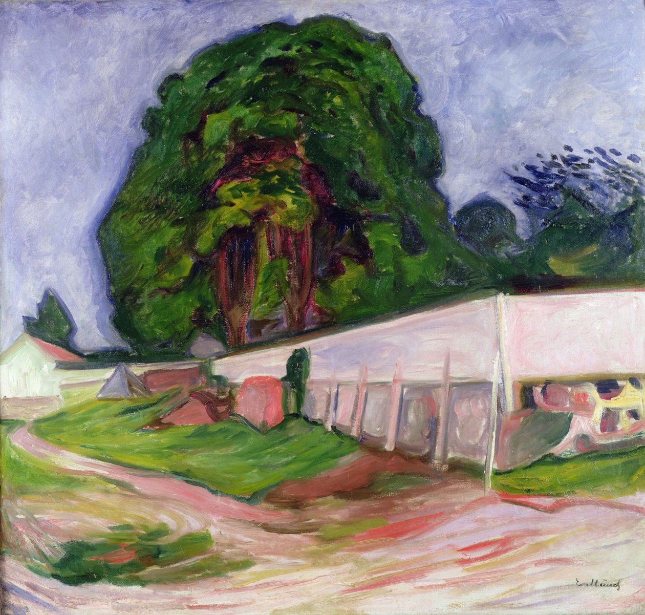 Summer Night at Asgardstrand by Edvard Munch