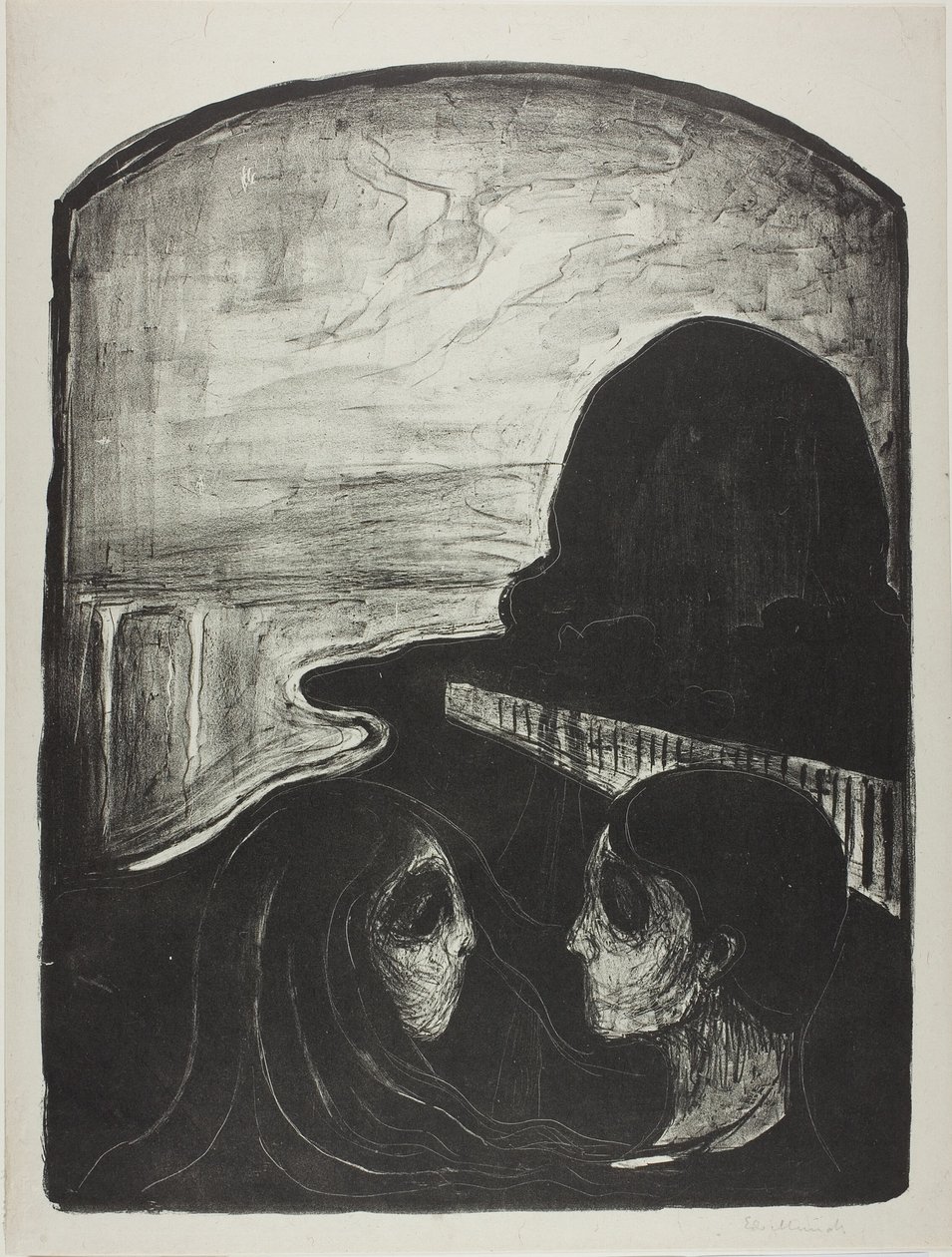 Attraction I by Edvard Munch