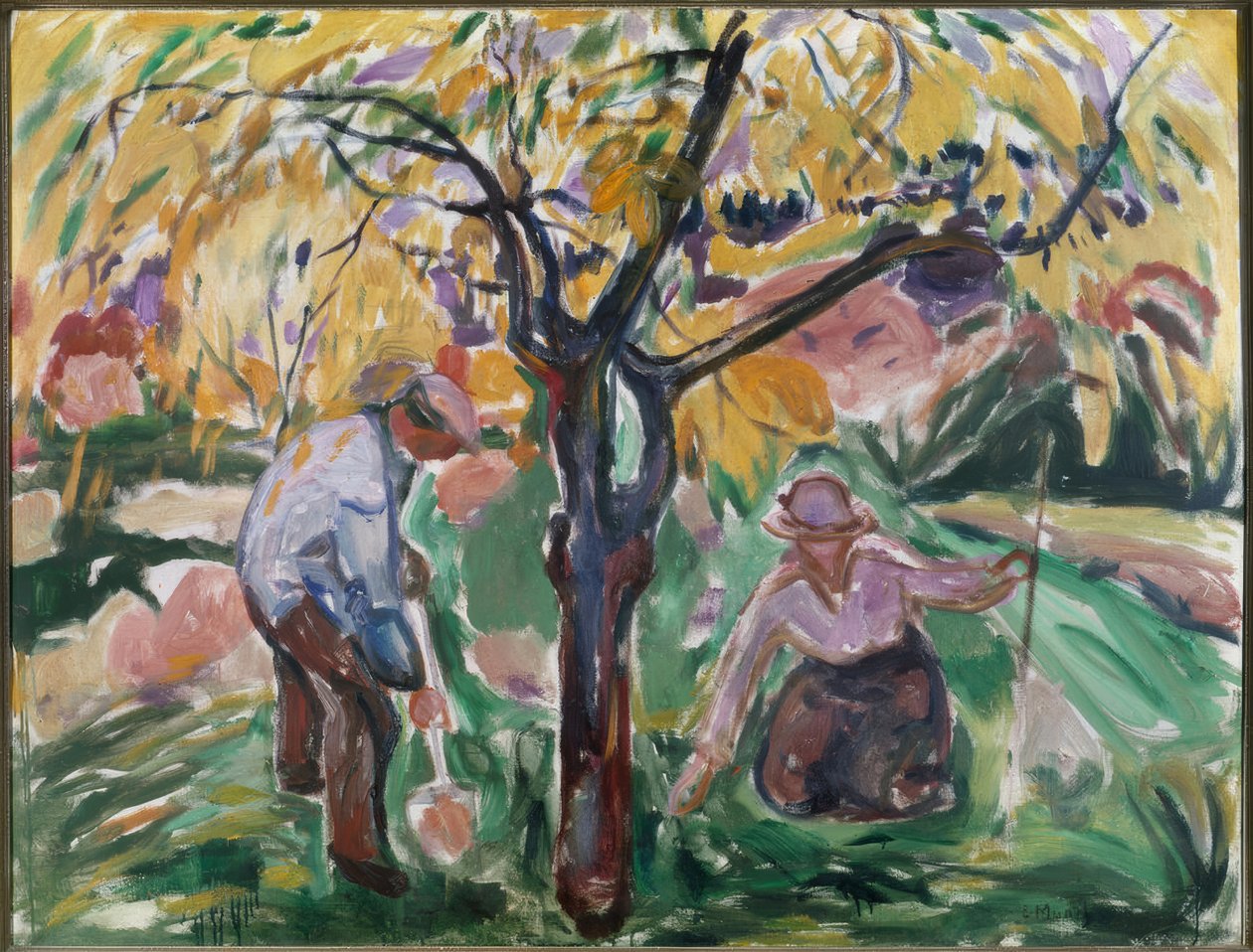 The Apple Tree by Edvard Munch
